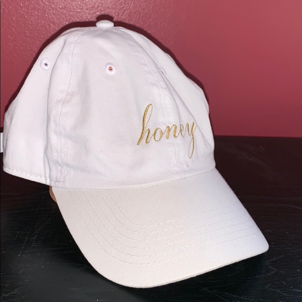 White “honey” hat